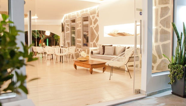 Sitzecke in der Lobby