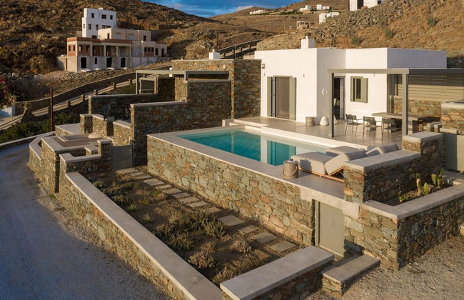Phos Villas Tinos - Selene Villa With Private Pool and Sea View 96m - Foto 42
