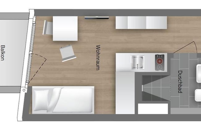 MyRoom - Top Munich Serviced Apartments - Photo 13