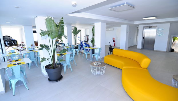 Sitzecke in der Lobby