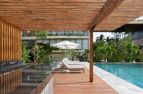 Photo 16 - Best Modern Luxury 2BR Private Garden Plunge Pool GYM Amazing Amenities Wifi