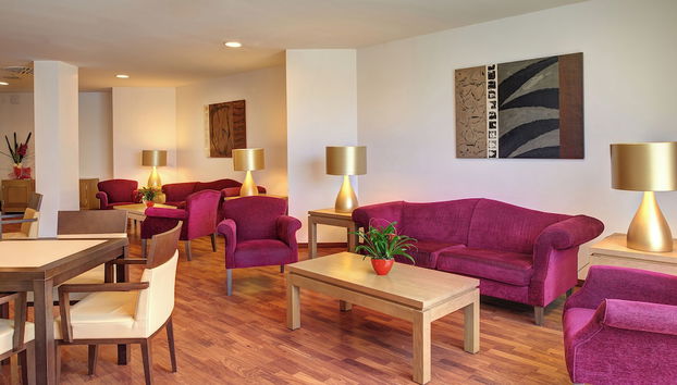 Sala de estar do lobby