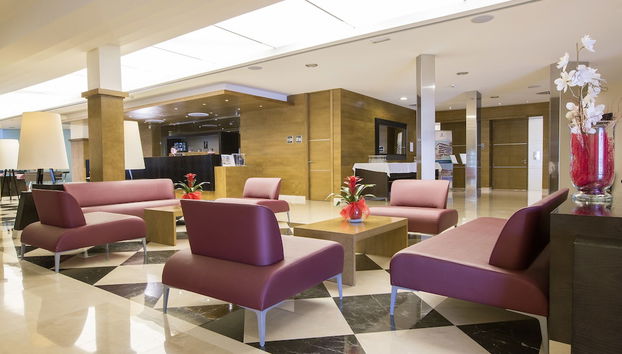 Sala de estar do lobby