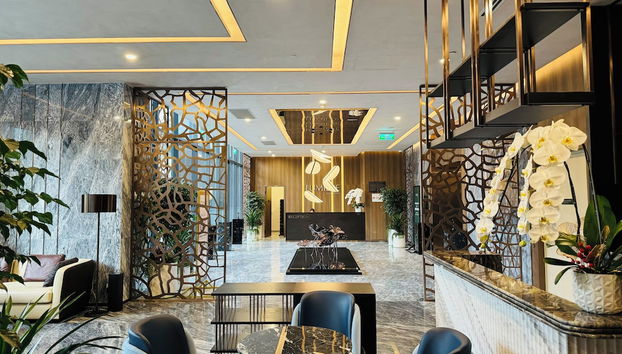 Sitzecke in der Lobby