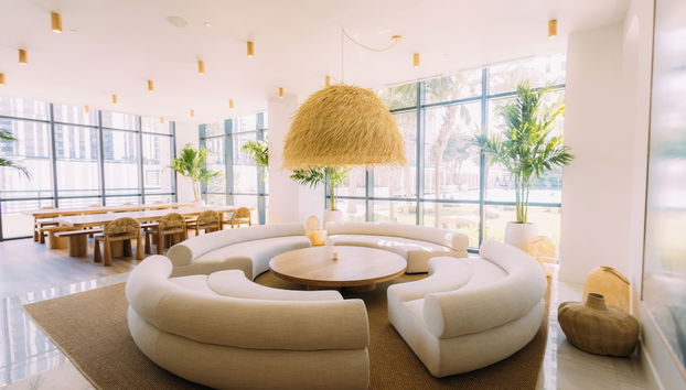 Sitzecke in der Lobby