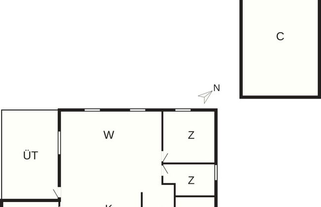 5 Person Holiday Home in Hals - Foto 9