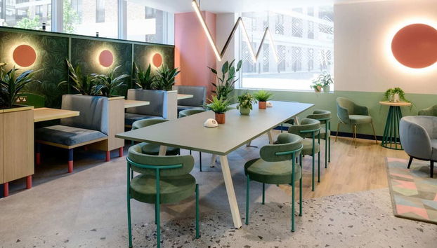 Coin salon dans le hall