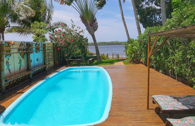 Casa de Temporada 4 Coqueiros, 16 Hóspedes, Piscina, 4 Suítes e Churrasqueira em Itacaré Bahia - Foto 10