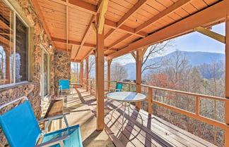 Photo 3 - Mountain-view Maggie Valley House w/ Spacious Deck