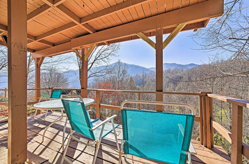 Photo 9 - Mountain-view Maggie Valley House w/ Spacious Deck