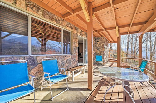 Photo 2 - Mountain-view Maggie Valley House w/ Spacious Deck