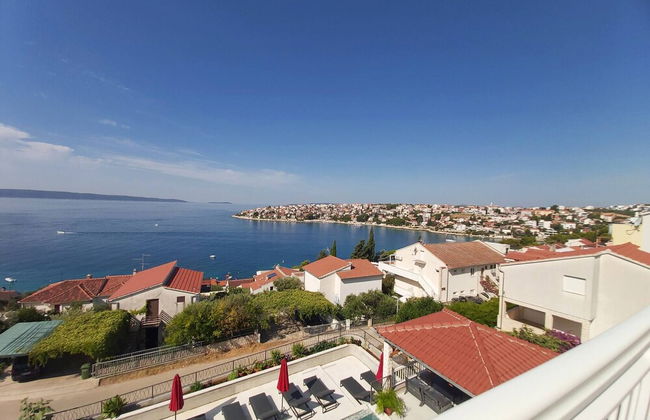 Heated Infinity Pool, Family Apartment With Panoramic sea View 3 - Foto 1