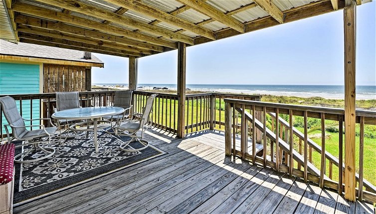 Photo 1 - Galveston Beach House w/ Private Deck & Gulf Views