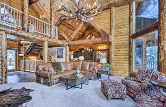 Photo 1 - Delightful Cabin Vacation Rental w/ Fire Pit