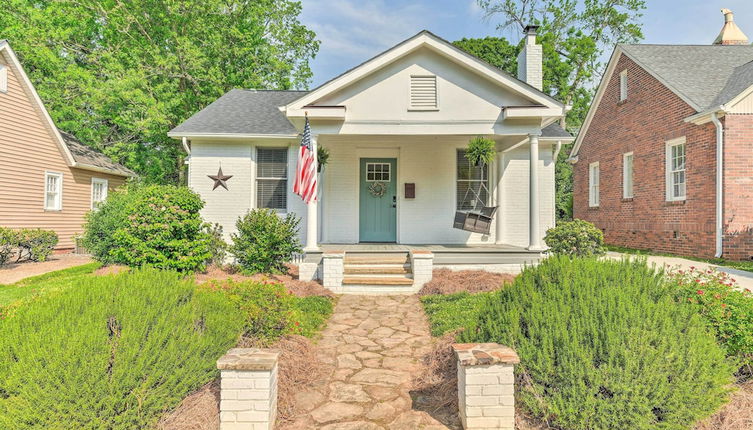 Photo 1 - Elegant Charlotte Home w/ Fire Pit & Patio