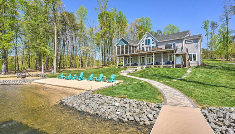 Photo 1 - Waterfront Lake Anna Home w/ Dock, Beach & Kayaks