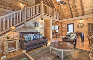 Photo 1 - Gatlinburg Cabin w/ Loft & Game Room: 1 Mi to Town