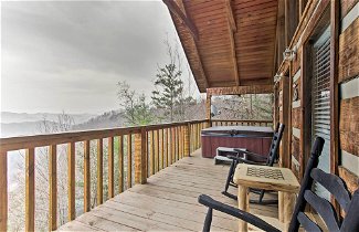 Photo 2 - Sevierville Cabin w/ Private Hot Tub & Fireplace