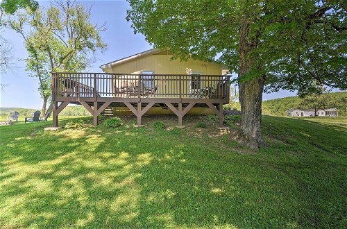 Photo 6 - Rustic Ironton Home w/ Deck & Fire Pit on Creek