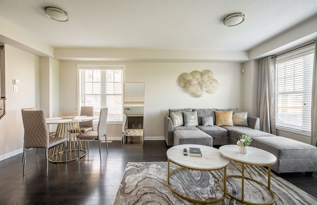 GLOBALSTAY Modern 3 BD House in Brampton - Foto 26