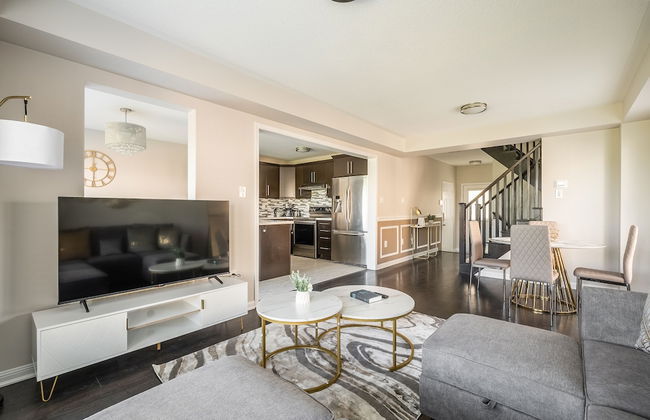 GLOBALSTAY Modern 3 BD House in Brampton - Foto 31