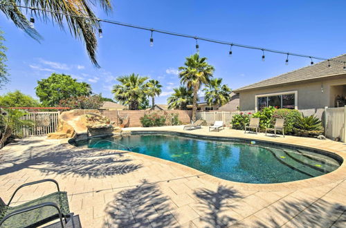 Photo 1 - Luxe Queen Creek Escape: Private Pool + Yard