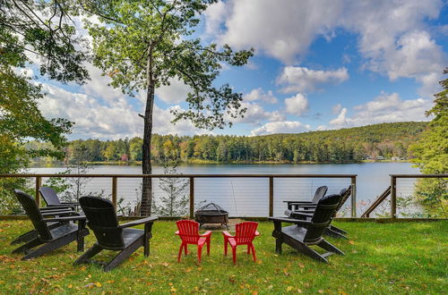 Photo 15 - Orwell Cabin on Sunrise Lake w/ Private Dock & BBQ