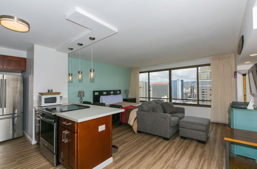 Photo 2 - One Bedroom Condos with Lanai near Ala Wai Harbor - Perfect for 2 Guests