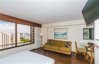 Photo 1 - One Bedroom Condos with Lanai near Ala Wai Harbor - Perfect for 2 Guests