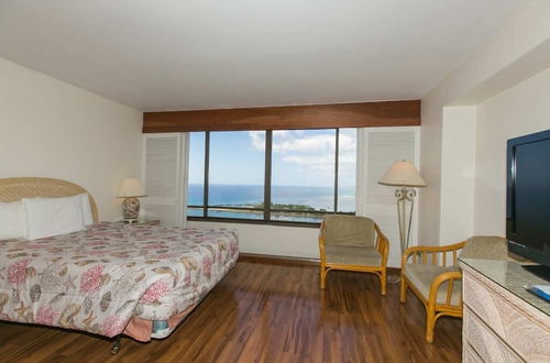 Photo 1 - One Bedroom Condos with Lanai near Ala Wai Harbor - Perfect for 2 Guests