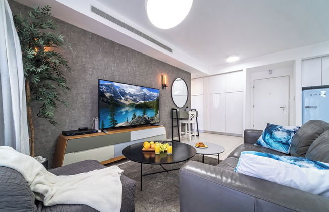 Stylish 1BR Beach-Front Apt w Sea View - Foto 7