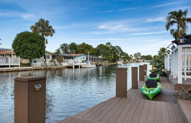 Fort Lauderdale 4Bd Villa Waterfront Dock Pool - Foto 9