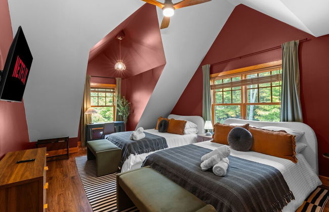 Luxury Chalet, Firepit, Sauna, Pet Friendly, 5 mins to Windham Mtn resort - Foto 18