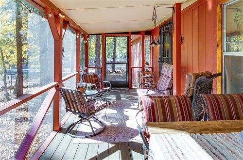 Photo 20 - Pinetop-lakeside Cabin Rental: Porch & Fire Pit