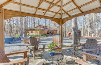 Photo 1 - Peaceful Lawrenceville Cabin w/ Hot Tub on 6 Acres