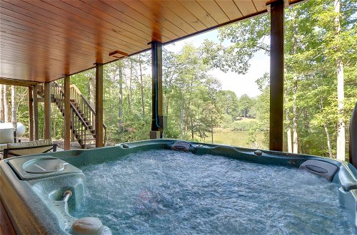 Photo 32 - Blue Ridge Cabin w/ Hot Tub & Private Lake