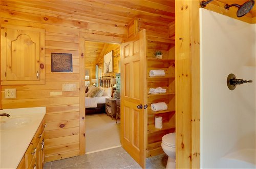 Photo 24 - Blue Ridge Cabin w/ Hot Tub & Private Lake
