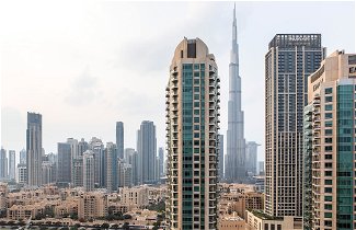 Foto 1 - Premium 3BR with Full Burj Khalifa view