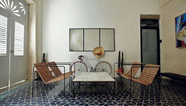 Sala de estar do lobby