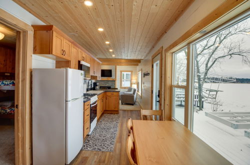 Photo 5 - Cabin on Lake Hubert w/ Private Deck + Boat Dock