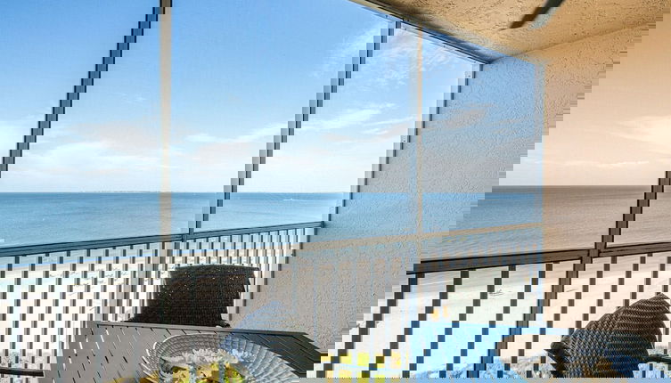 Photo 1 - Estero Island Beach Villas #703 - Updated Top Floor Gulf Front & Sunsets - 250 Estero Blvd 2 Bedroom Condo by RedAwning