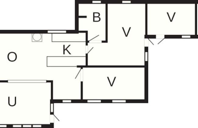 6 Person Holiday Home in Nykobing Sj-by Traum - Foto 6