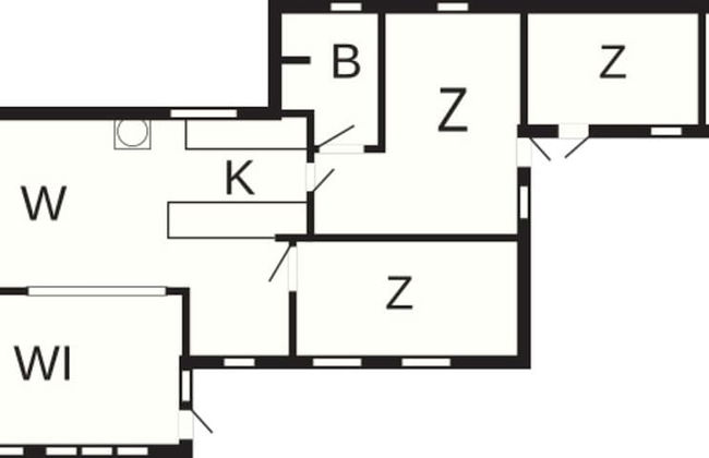 6 Person Holiday Home in Nykobing Sj-by Traum - Foto 7