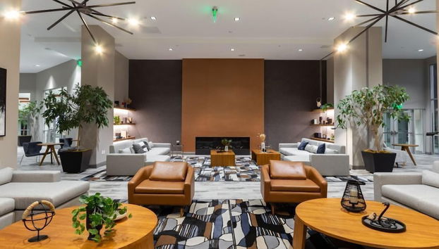 Sala de estar do lobby