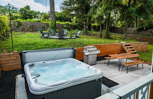 City Oasis With Hot Tub Group-friendly - Foto 13