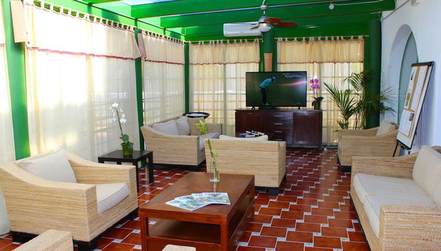 Sala de estar do lobby