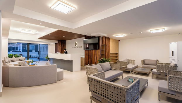 Sala de estar do lobby