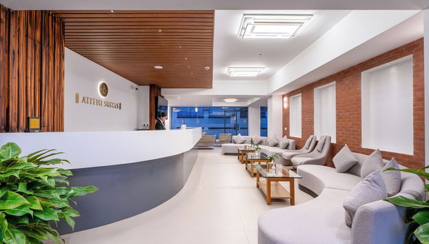 Sala de estar do lobby