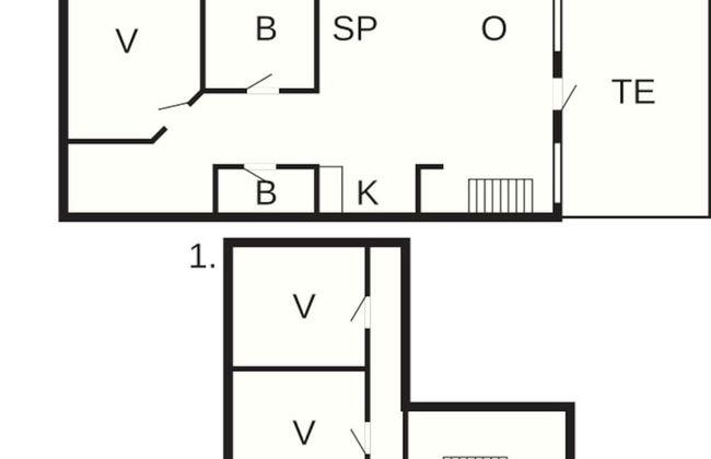 6 Person Holiday Home in Brovst-by Traum - Foto 8
