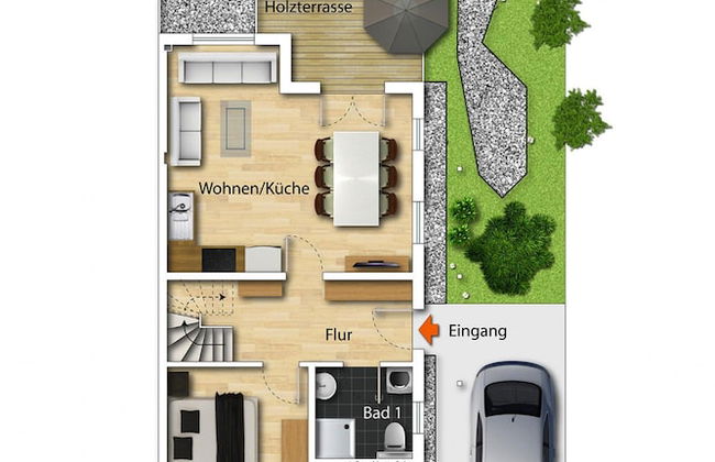 Doppelhaushalfte Strandhaus II in Trassenheide - Foto 19